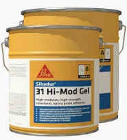Epoxy Adhesive For Bonding Concrete Surfaces Sikadur-31 CF Slow Grey Thixotropic Structural 2-Component 6kg Can kit